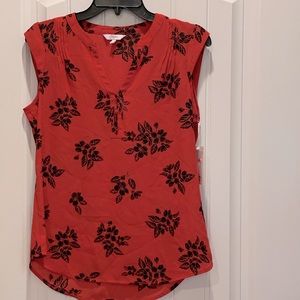NWT Candies Juniors Sleeveless Blouse, Size Small